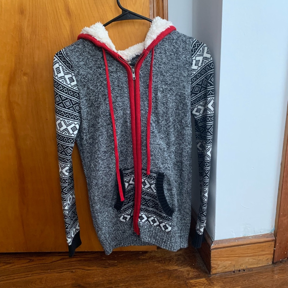 Cozy zip up